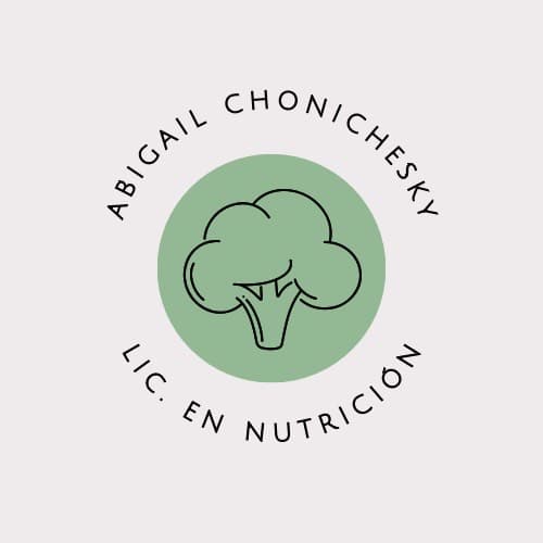 Lic. Nutrición Abigail Chonichesky logo