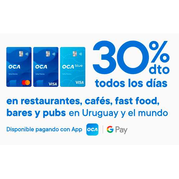 30% de descuentos en restaurantes, fast food, cafés, bares y pubs image 1